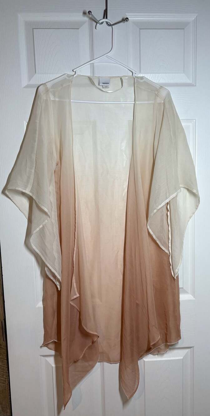 Sonoma Goods For Life Ombre Lightweight Kimono Cardigan